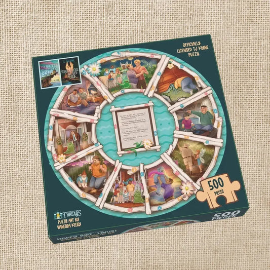 Happy Birthday Linus "House in the Cerulean Sea" 500 Piece Jigsaw Puzzle KOT