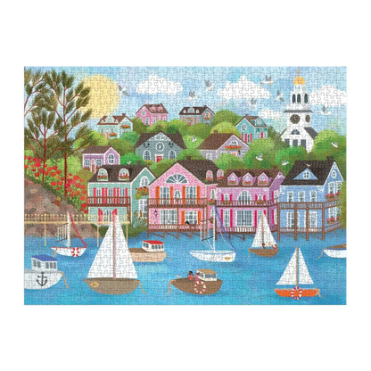 Harbor by the Sea 1000 Piece Jigsaw Puzzle Galison