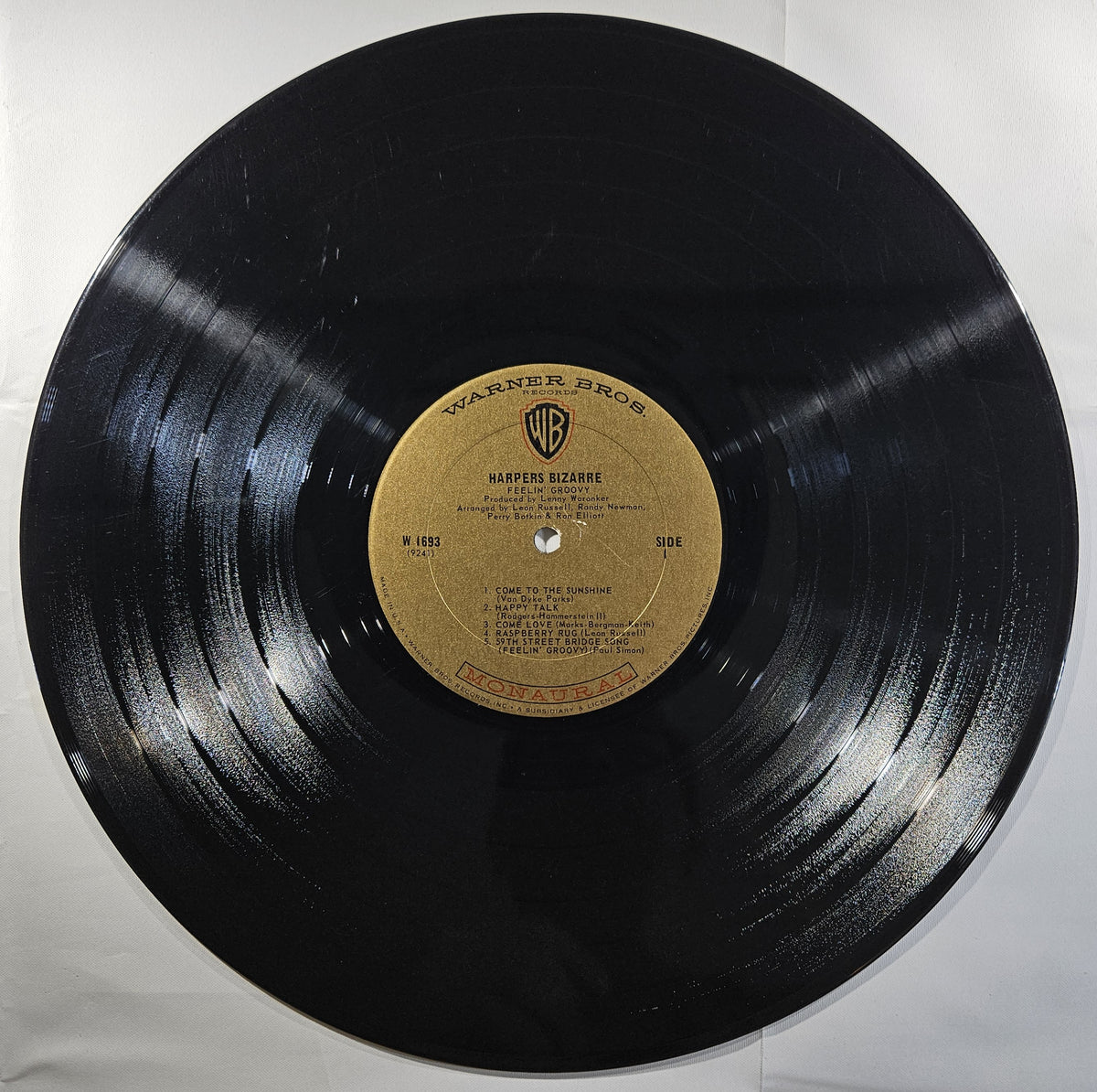 Harpers Bizarre - Feelin' Groovy [1967 Mono] [Used Vinyl Record LP]