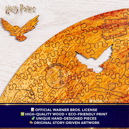 Harry Potter Hedwig Wooden Jigsaw Puzzle Woods Story