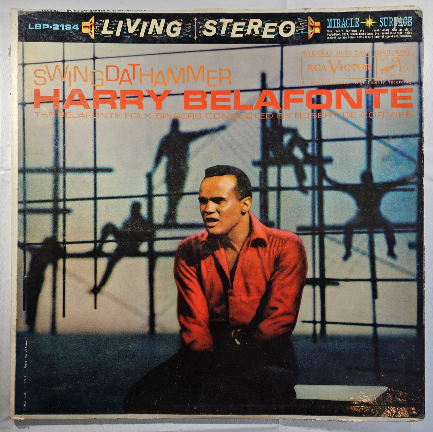 Harry Belafonte - Swing Dat Hammer [1960 Rockaway Press] [Used Vinyl Record LP]