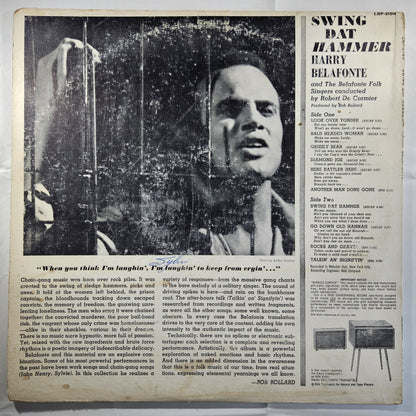 Harry Belafonte - Swing Dat Hammer [1960 Rockaway Press] [Used Vinyl Record LP]