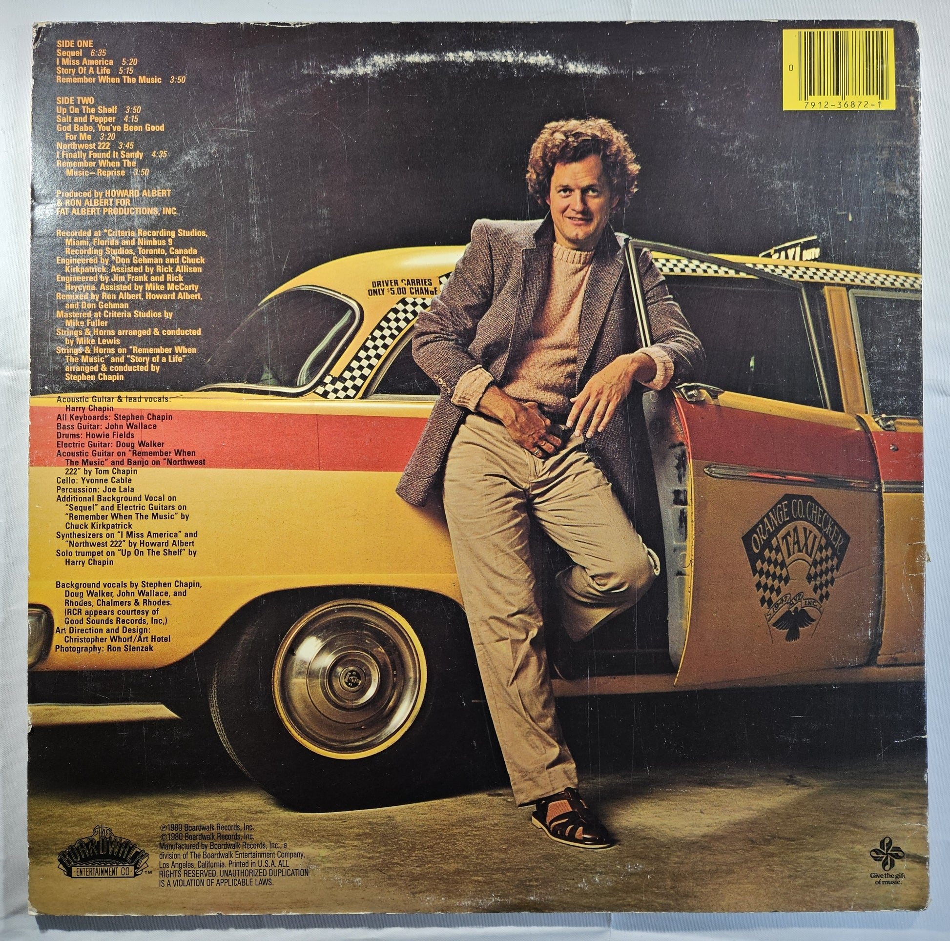 Harry Chapin - Sequel [1980 Santa Maria Pressing] [Used Vinyl Record LP]