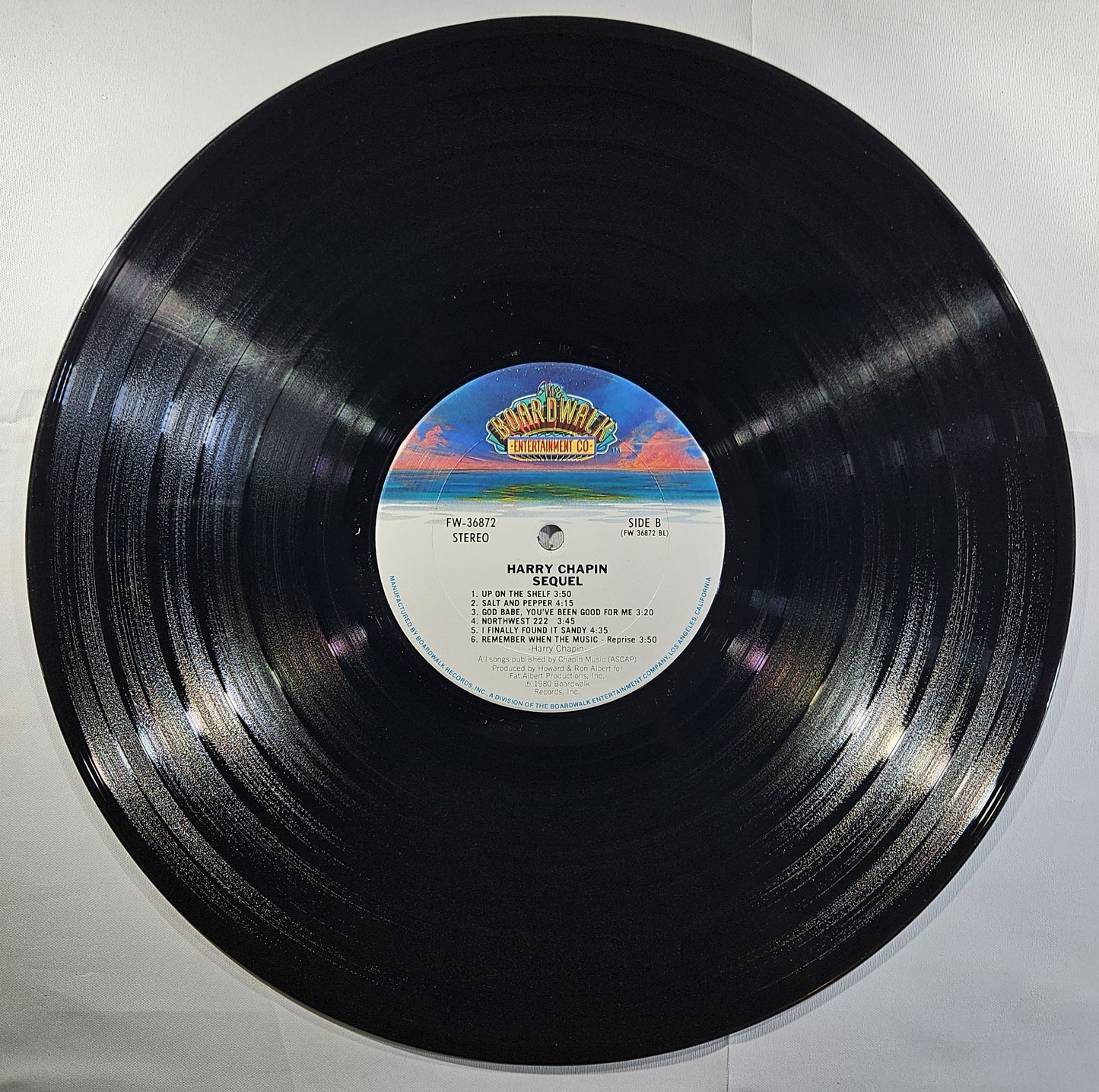 Harry Chapin - Sequel [1980 Santa Maria Pressing] [Used Vinyl Record LP]
