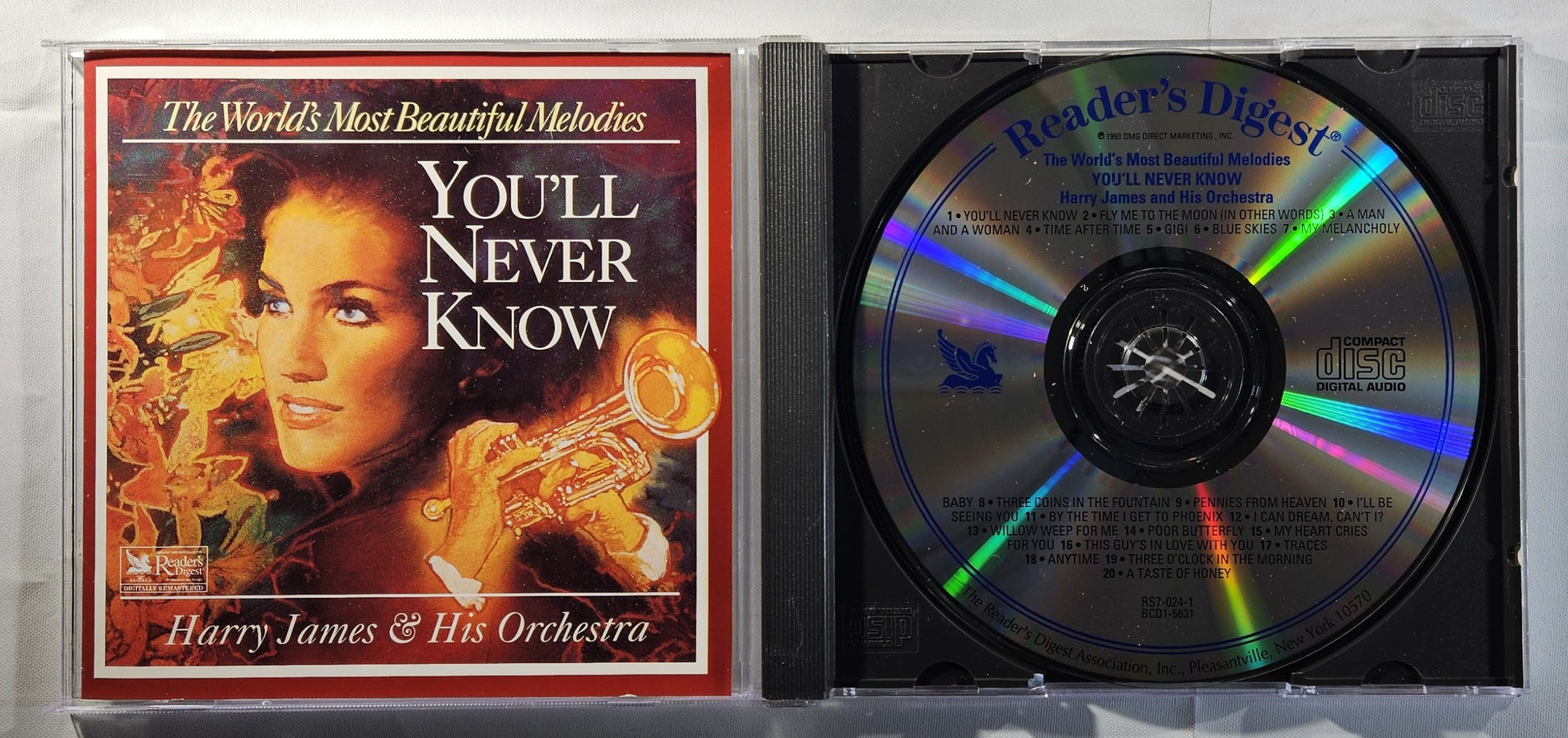 Harry James & His Orchestra - You'll Never Know [1995 Compilation] [Used CD]