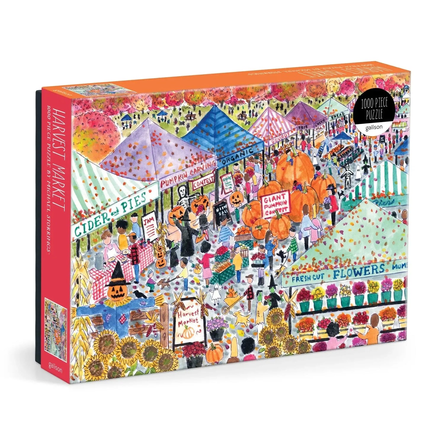 Harvest Market 1000 Piece Jigsaw Puzzle Galison