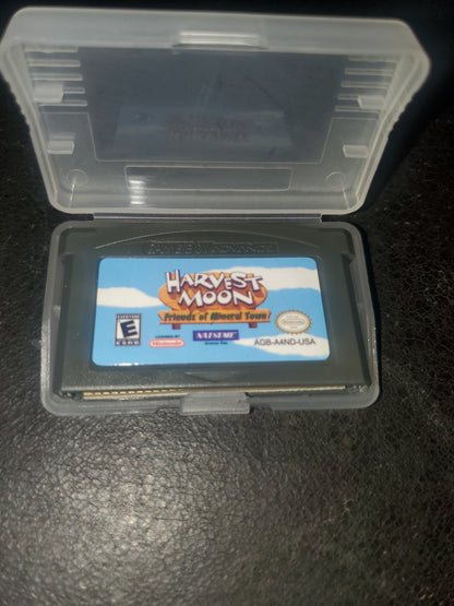Harvest Moon Friends of Mineral Town GBA Video Game Boy Advance 2003