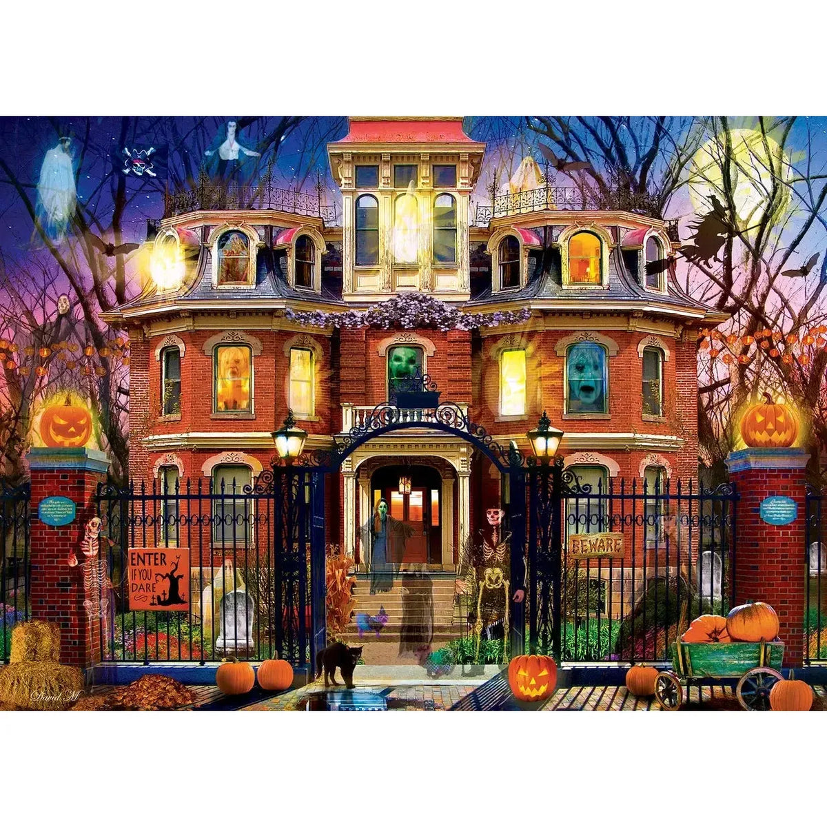 Haunted House 1000 Piece Jigsaw Puzzle MasterPieces