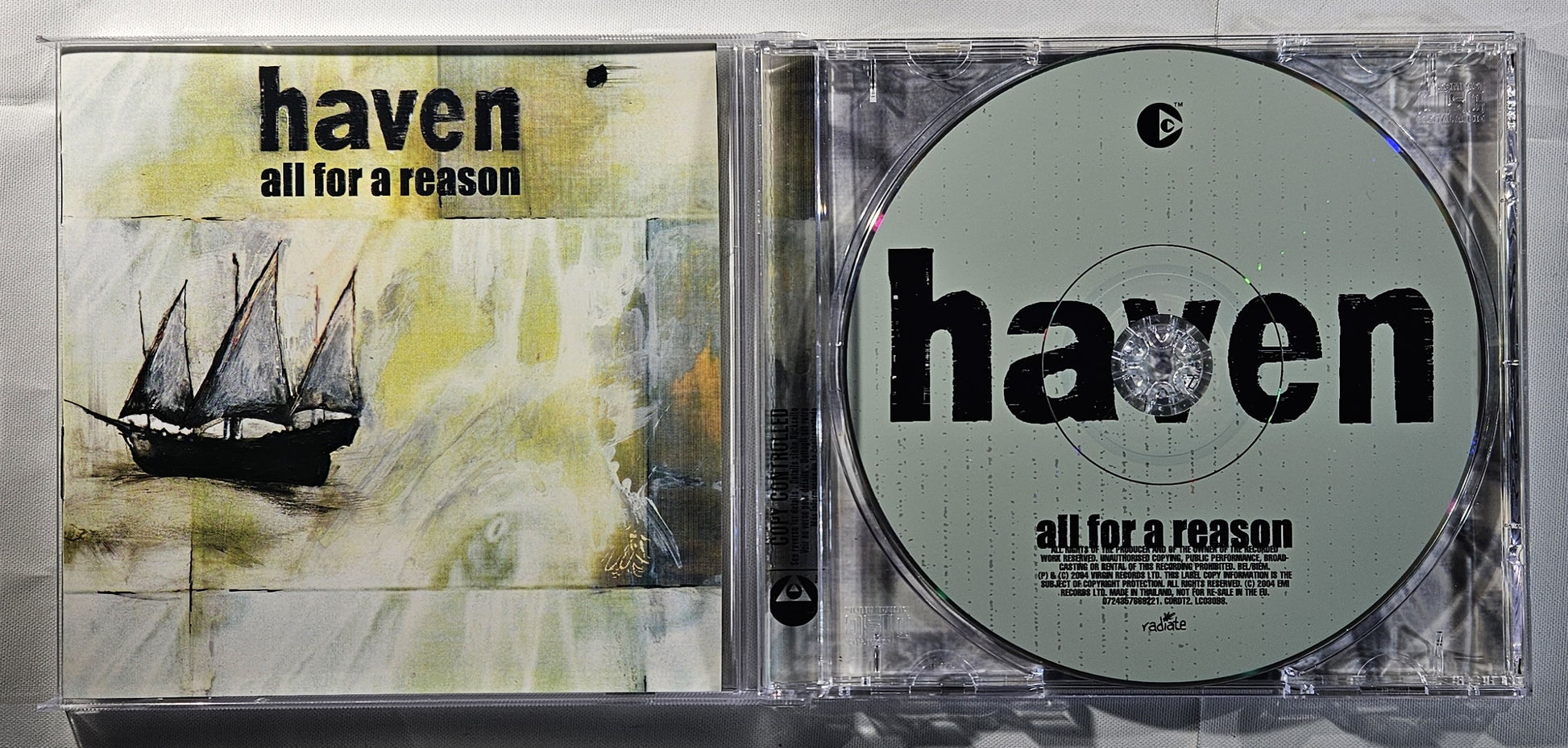 Haven - All for a Reason [2004 Used CD]