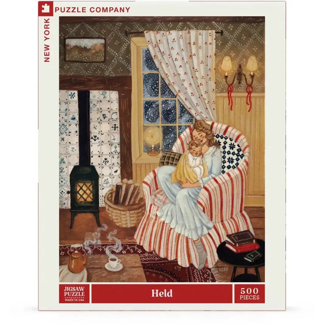Held by Loré Pemberton 500 Piece Jigsaw Puzzle NYPC
