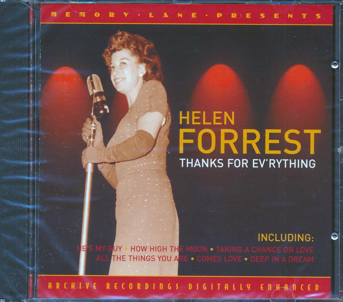 Helen Forrest - Thanks for Ev'rything [2004 Compilation] [New CD]