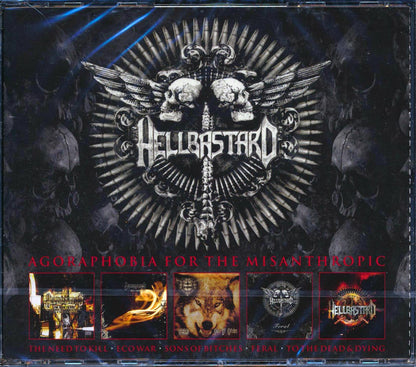 Hellbastard - Agoraphobia for the Misanthropic [2023 Compilation] [New 4x CD]