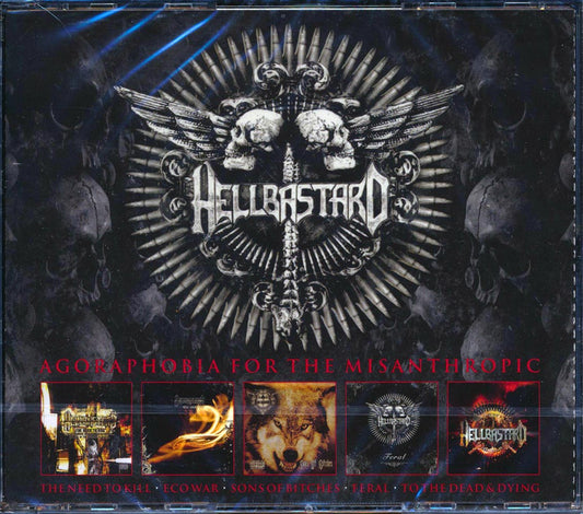 Hellbastard - Agoraphobia for the Misanthropic [2023 Compilation] [New 4x CD]