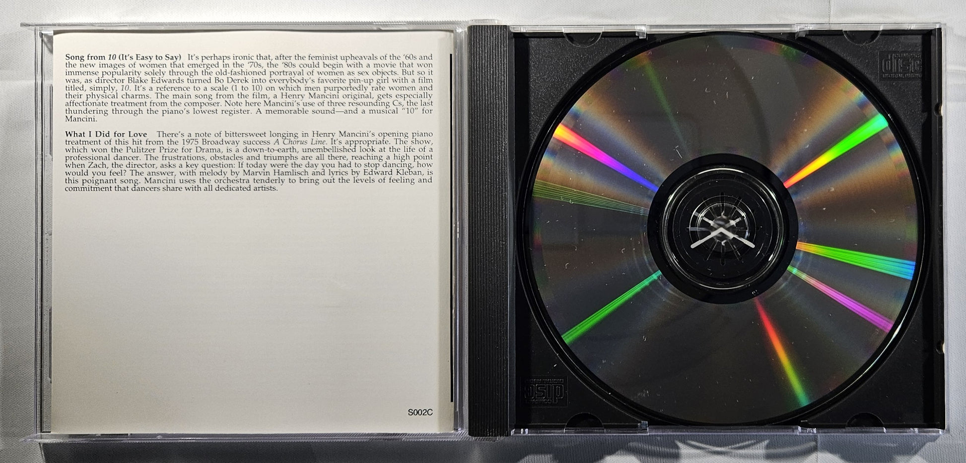 Henry Mancini His Piano & Orchestra - Romantic Piano & Orchestra [1989 Used CD]