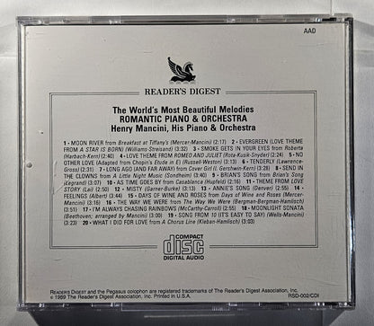 Henry Mancini His Piano & Orchestra - Romantic Piano & Orchestra [1989 Used CD]