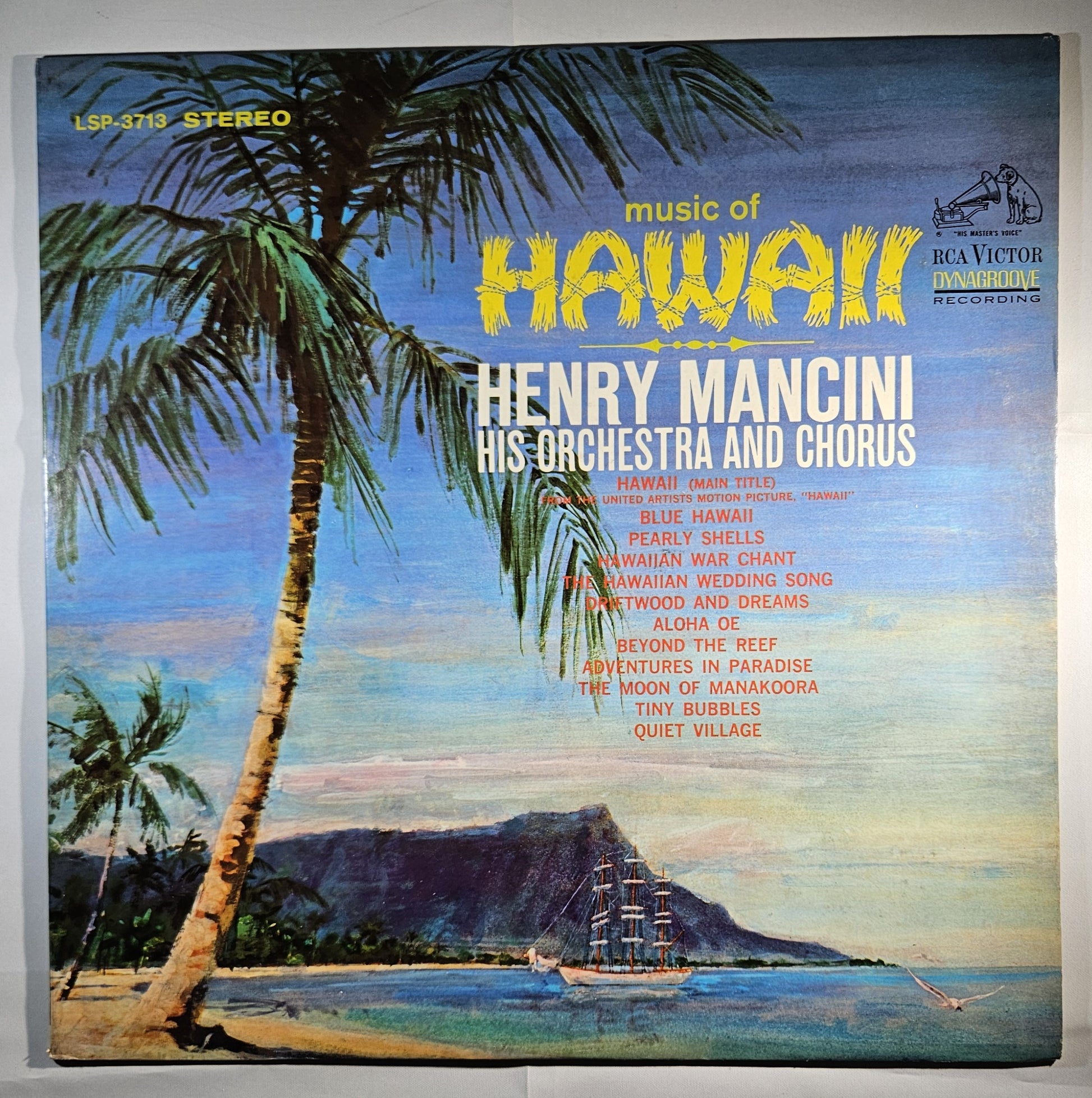 Henry Mancini - Music of Hawaii [1966 Hollywood] [Used Vinyl Record LP]