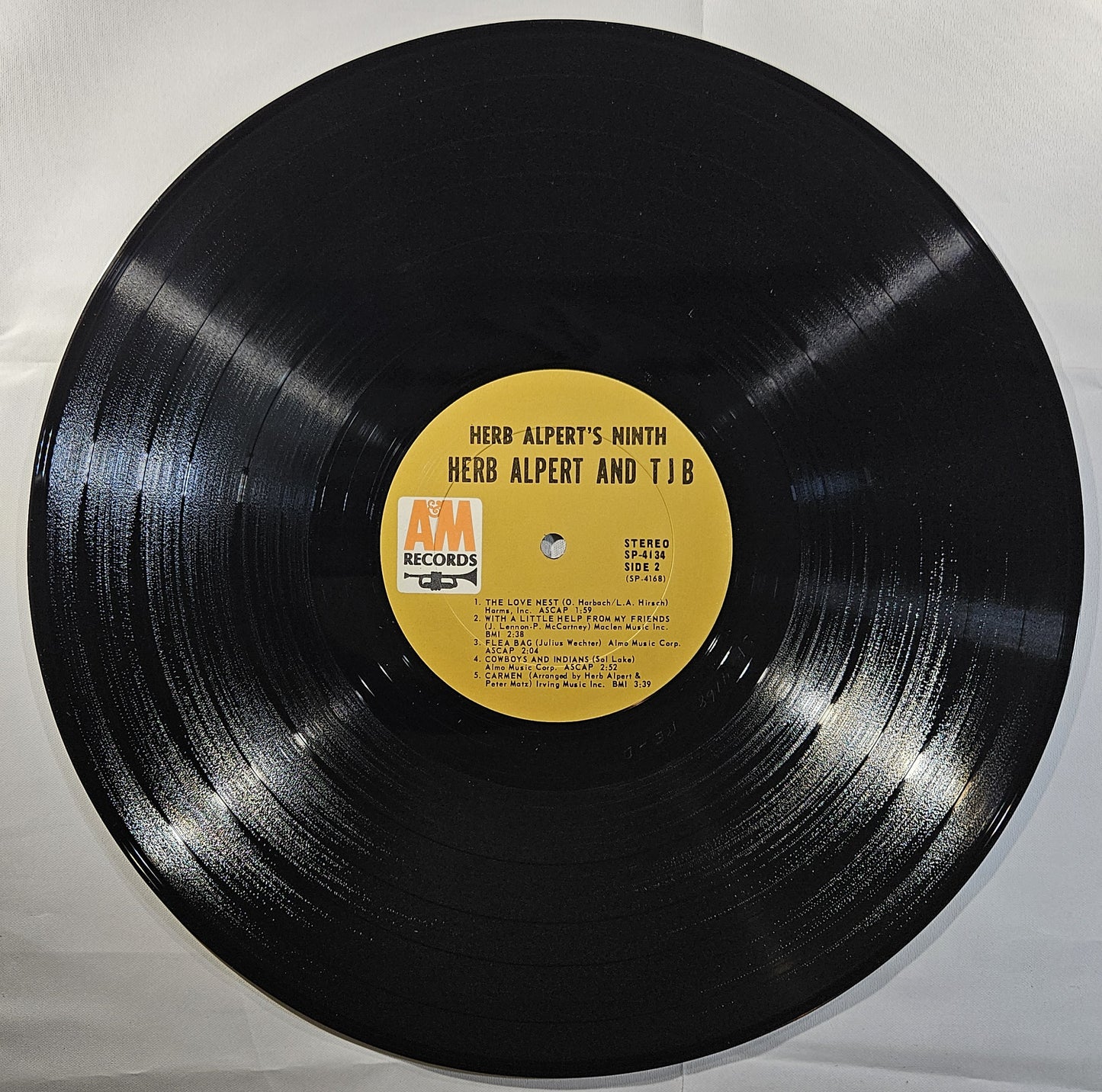 Herb Alpert and The Tijuana Brass - Herb Alpert's Ninth [1967 Terre Haute Press] [Used Vinyl Record LP] [C]