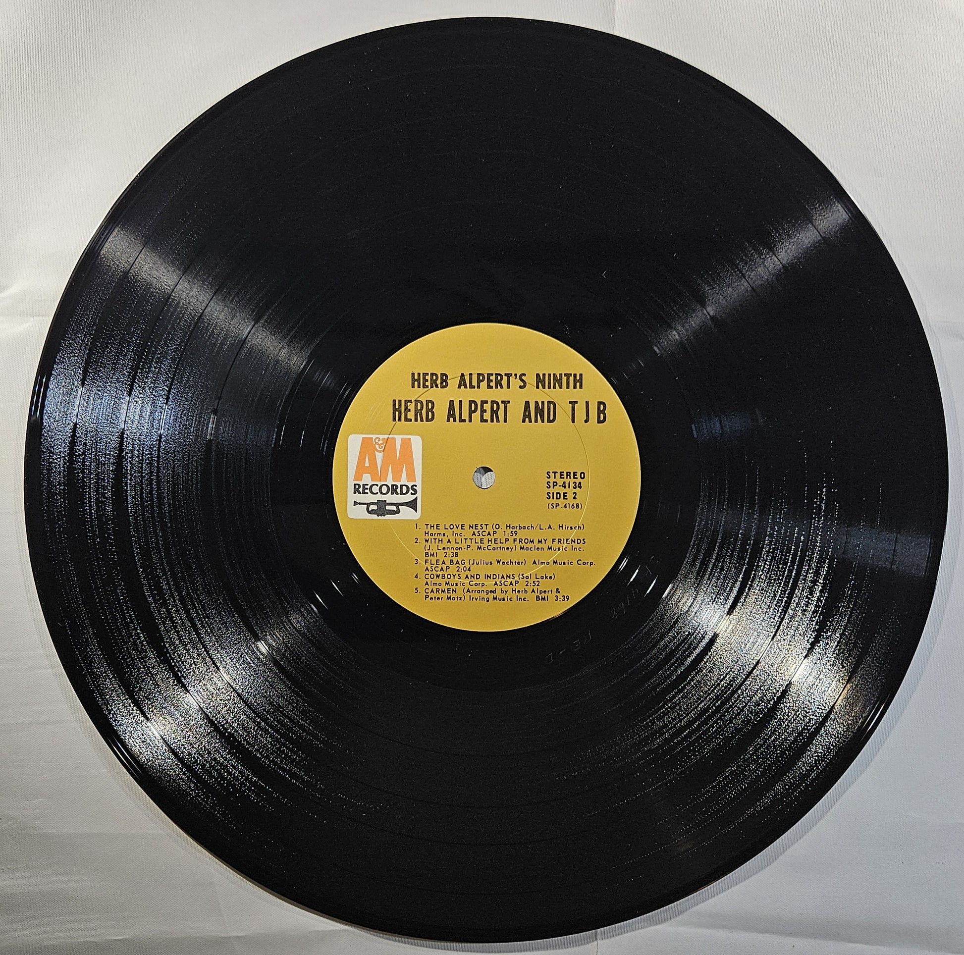 Herb Alpert and The Tijuana Brass - Herb Alpert's Ninth [1967 Terre Haute Press] [Used Vinyl Record LP] [C]
