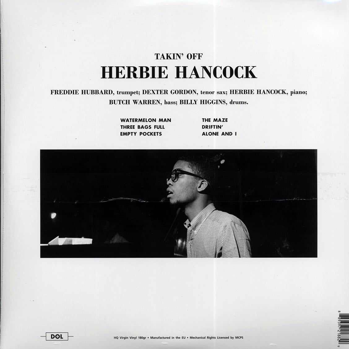 Herbie Hancock - Takin' Off [2017 Reissue 180G] [New Vinyl Record LP]
