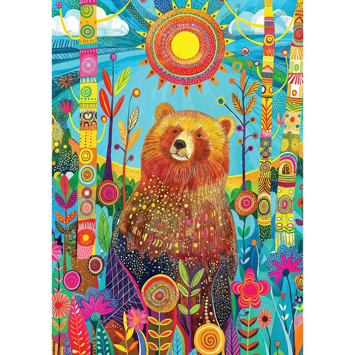 Hibernation Ends 1000 Piece Jigsaw Puzzle Enjoy