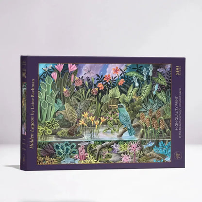 Hidden Lagoon 500 Piece Premium Jigsaw Puzzle Art & Fable