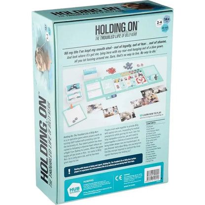Holding On - The Troubled Life of Billy Kerr Co-Op Board Game - Hub Games