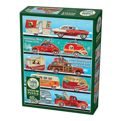 Holiday Hustle 1000 Piece Jigsaw Puzzle Cobble Hill