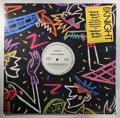 Holly Knight - Every Man's Fear [1988 Promo] [Used Vinyl Record 12" Single]