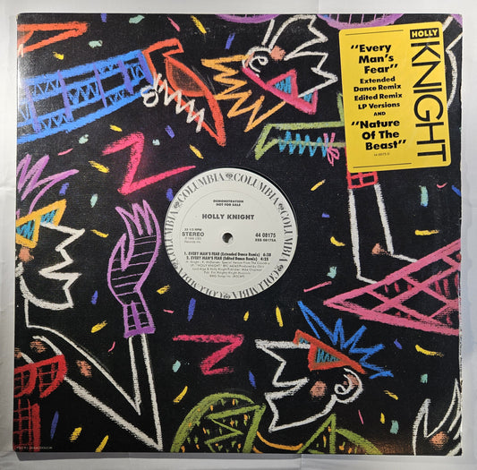 Holly Knight - Every Man's Fear [1988 Promo] [Used Vinyl Record 12" Single]