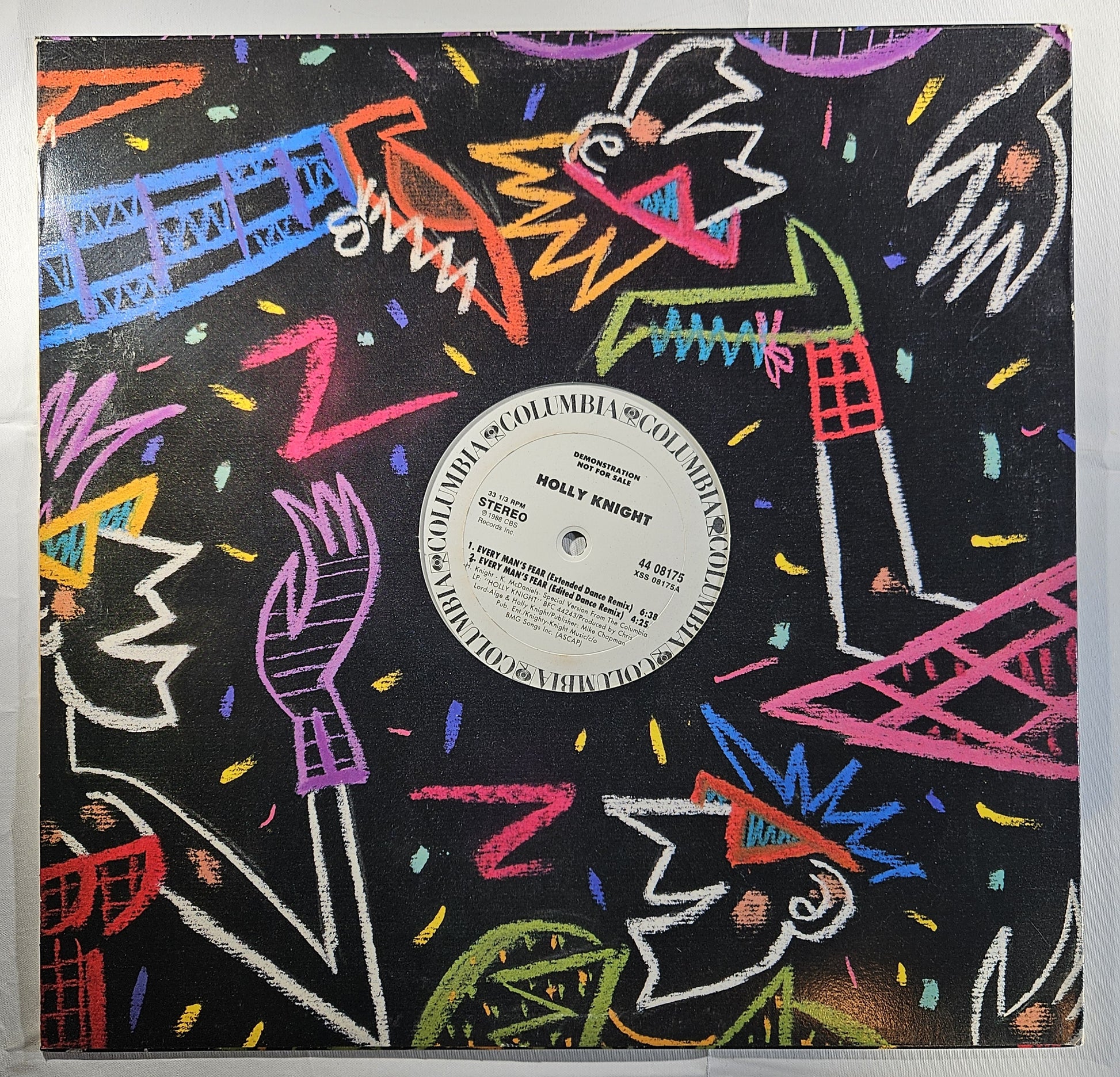 Holly Knight - Every Man's Fear [1988 Promo] [Used Vinyl Record 12" Single]