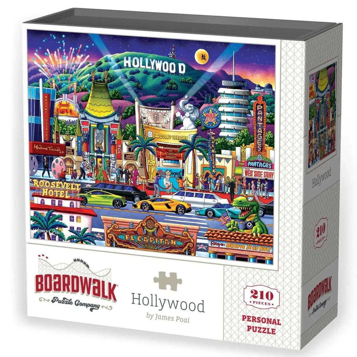 Hollywood 210 Piece Jigsaw Puzzle Boardwalk
