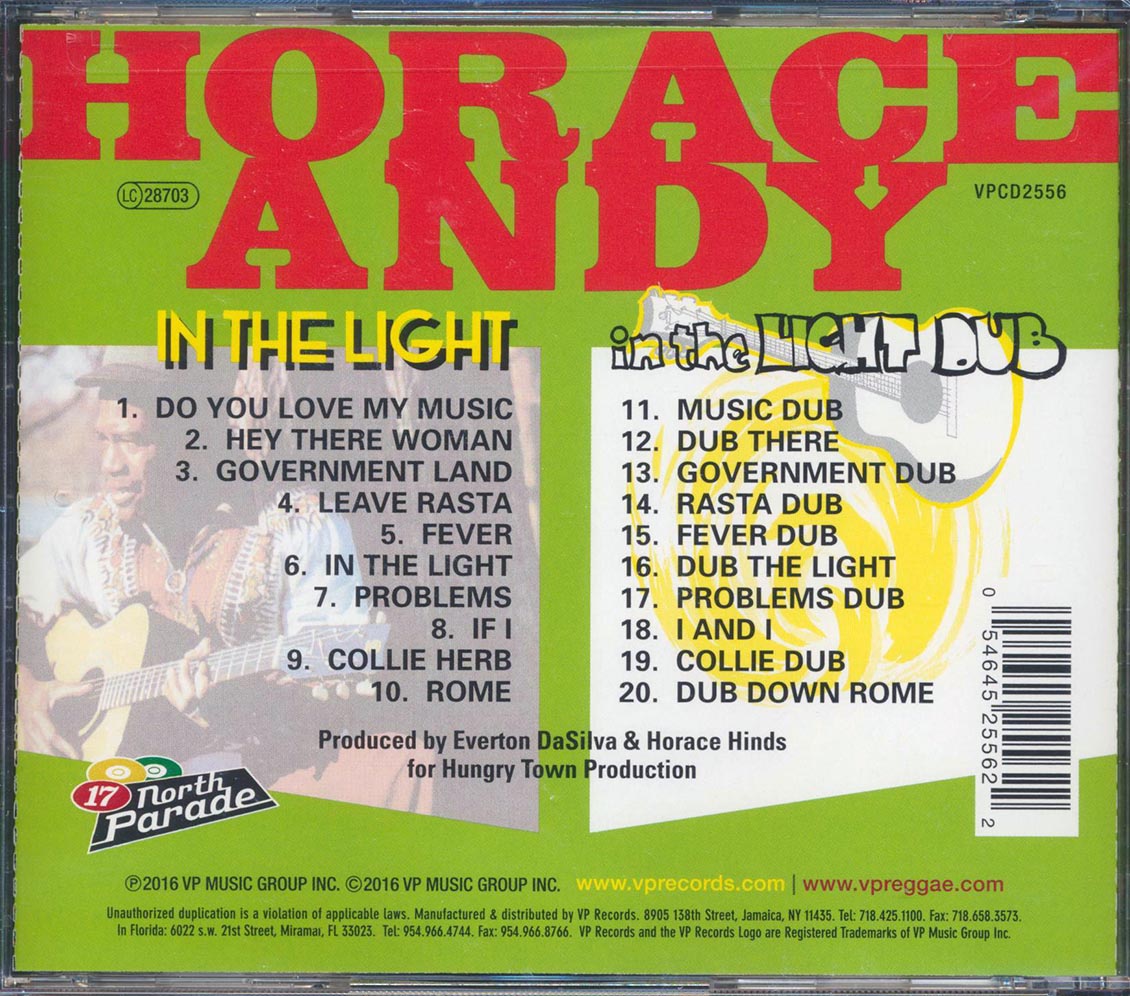 Horace Andy - In the Light [2016 Remastered] [New CD]