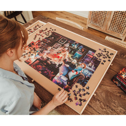 Horror Night Watch Party 1000 Piece Jigsaw Puzzle Toynk
