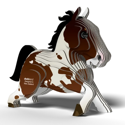 Horse 3D Cardboard Model Kit Eugy