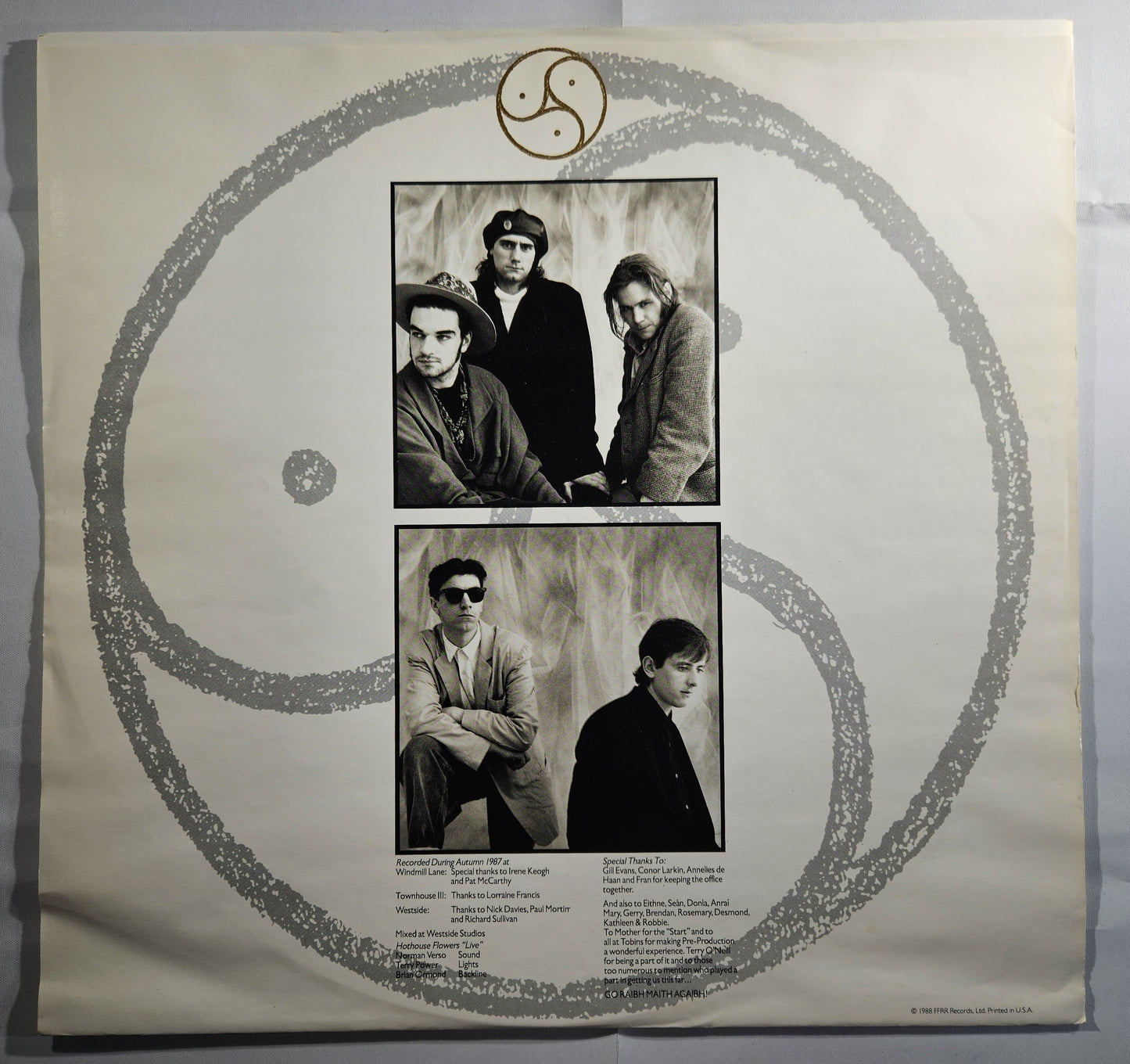 Hothouse Flowers - People [1988 Specialty Pressing] [Used Vinyl Record LP]