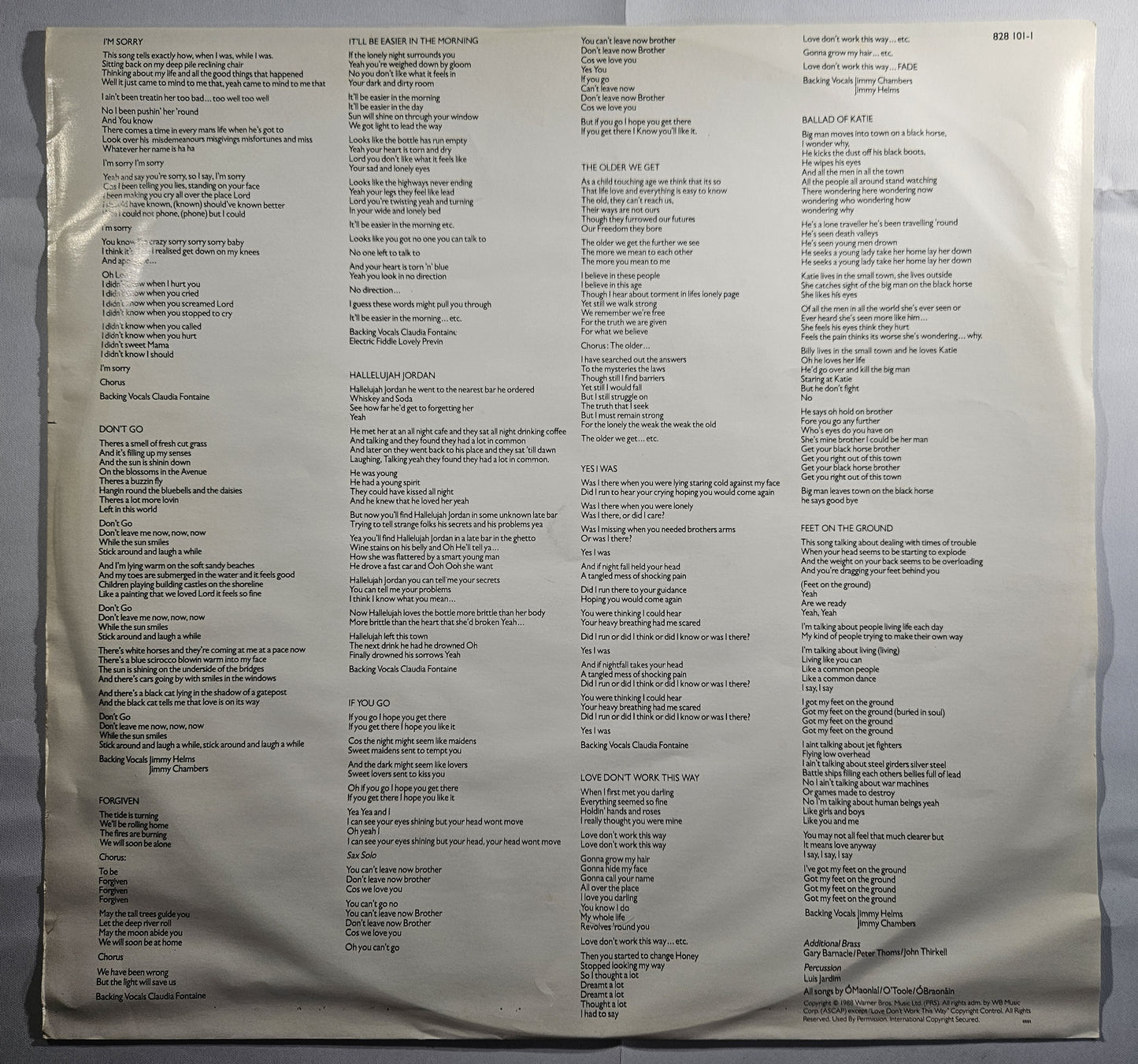 Hothouse Flowers - People [1988 Specialty Pressing] [Used Vinyl Record LP]