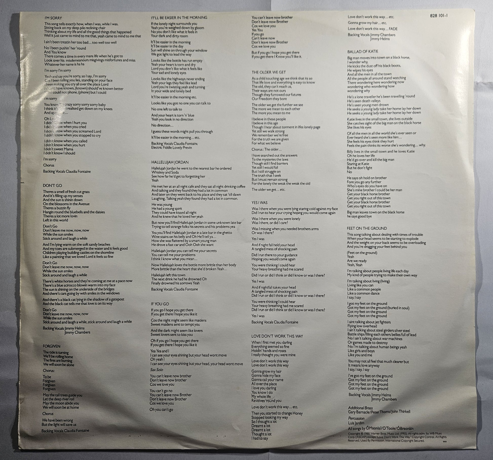 Hothouse Flowers - People [1988 Specialty Pressing] [Used Vinyl Record LP]