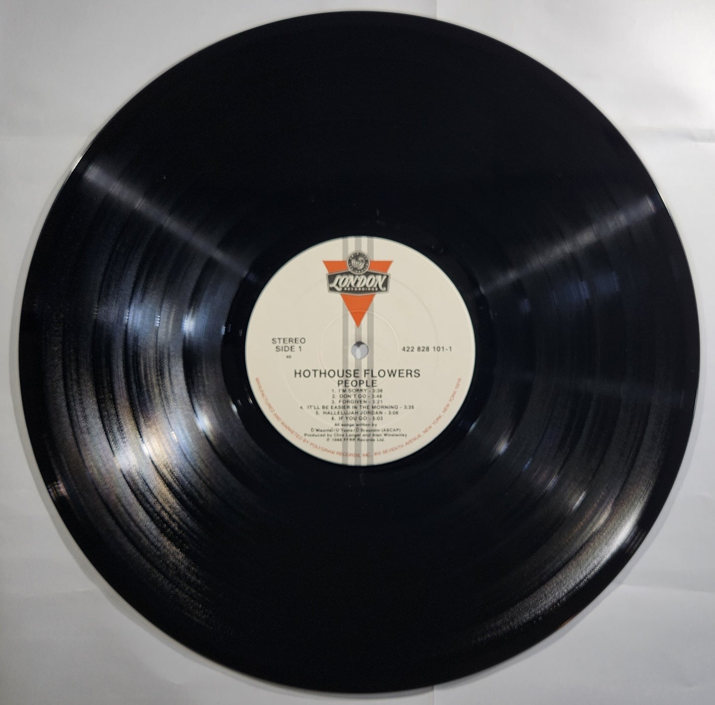 Hothouse Flowers - People [1988 Specialty Pressing] [Used Vinyl Record LP]