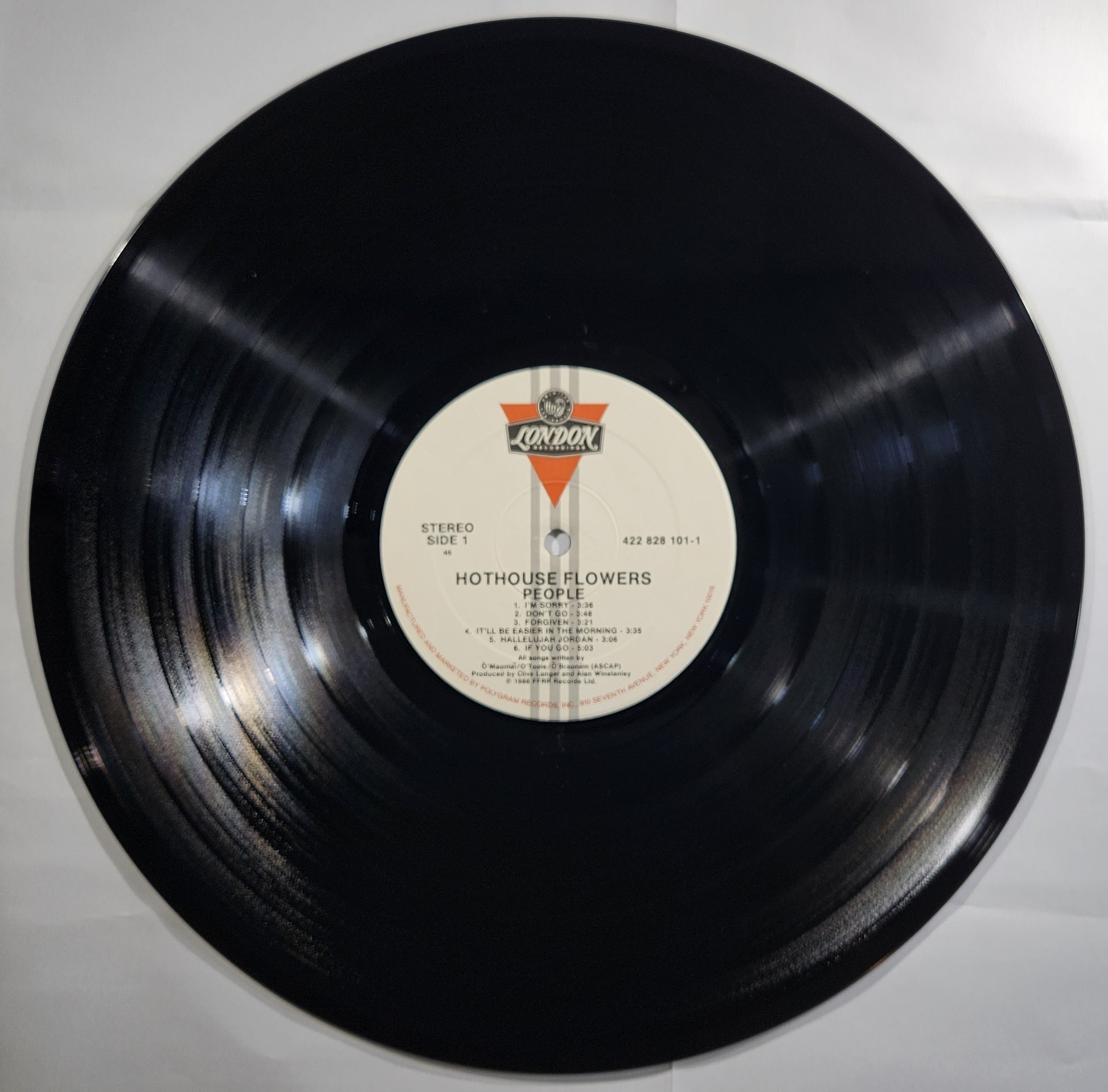 Hothouse Flowers - People [1988 Specialty Pressing] [Used Vinyl Record LP]