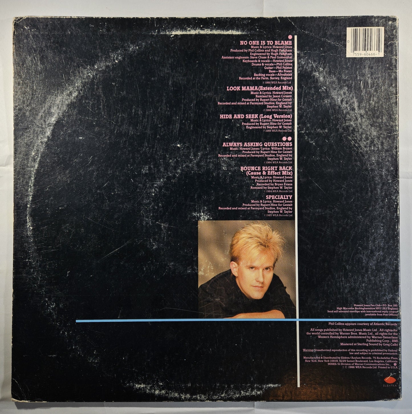 Howard Jones - Action Replay [1986 Allied Pressing] [Used Vinyl Record EP]