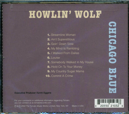 Howlin' Wolf - Chicago Blue [1995 Reissue Compilation] [New CD]