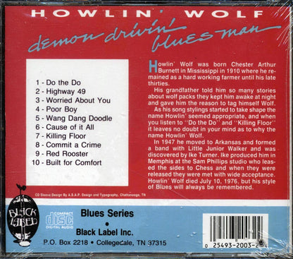 Howlin' Wolf - Demon Drivin' Blues Man [2003 Reissue] [New CD]