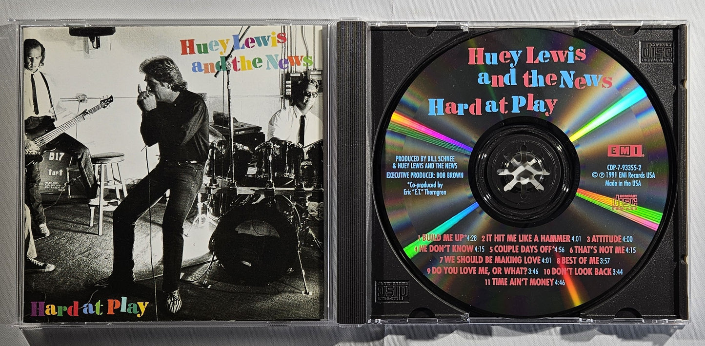 Huey Lewis and The News - Hard at Play [1991 Used CD]