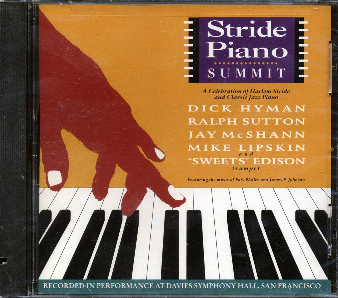 Hyman, Sutton, McShann, Lipskin, Edison - Stride Piano Summit [1991 New CD]