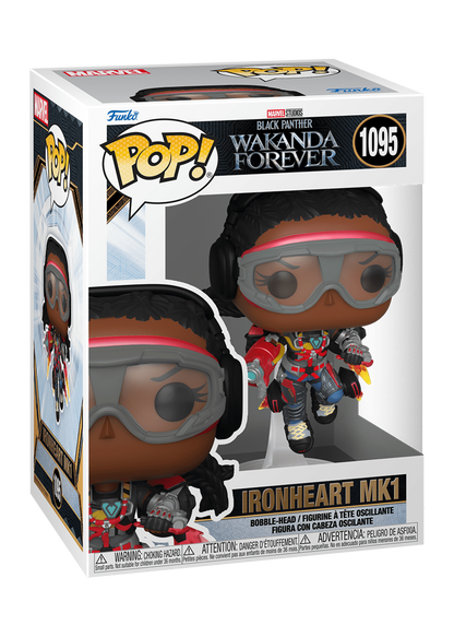 Funko Pop Marvel   Black Panther Wakanda Forever   Iron Heart Mk1