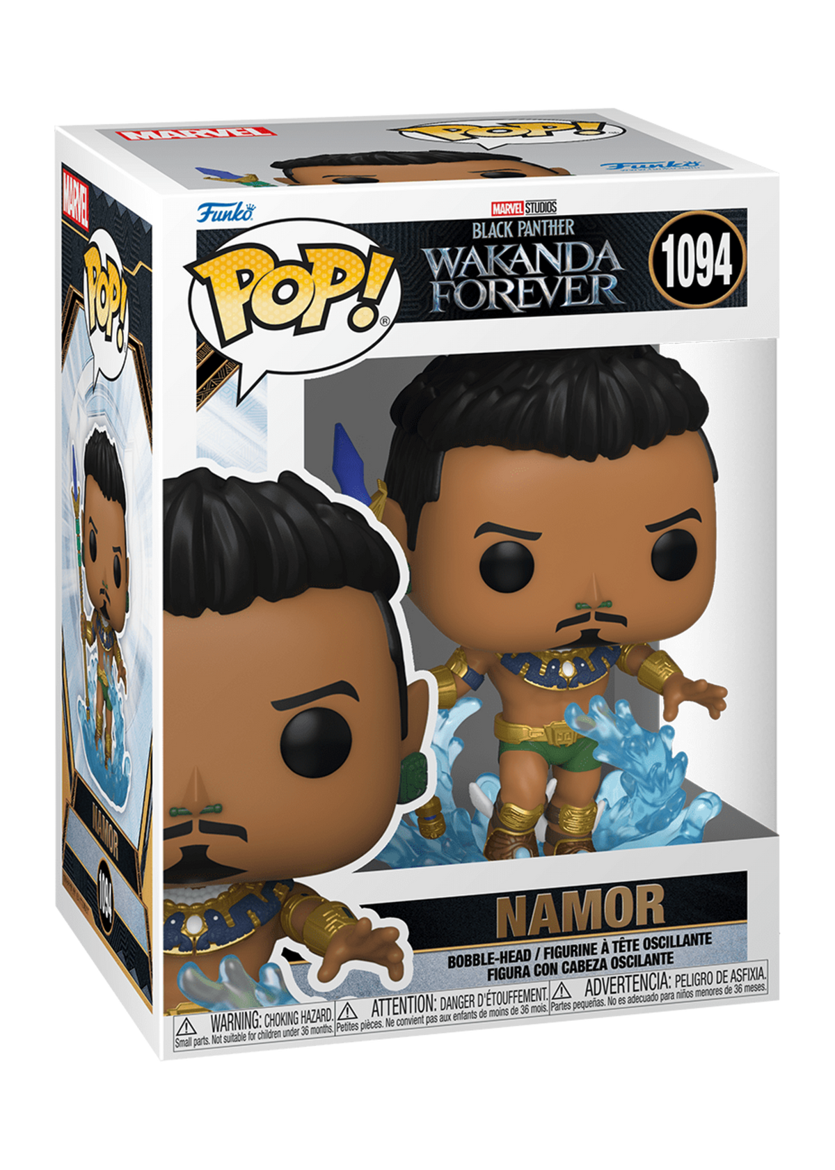Funko Pop Marvel   Black Panther Wakanda Forever   Namor