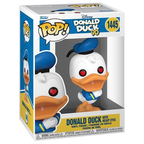 Funko Pop Disney 90Th Anniversary   Donald Duck With Heart Eyes