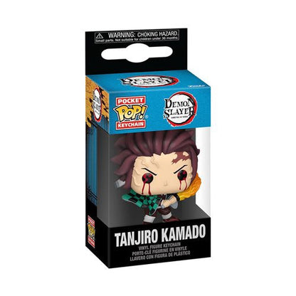 Demon Slayer Tanjiro Kamado Sun Breathing Funko Pocket Pop Key Chain