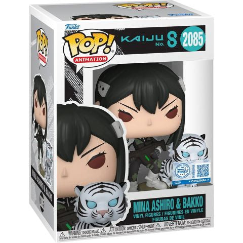 Kaiju No 8 Mina Ashiro W Bakko Buddy Pop Figure Special Edition