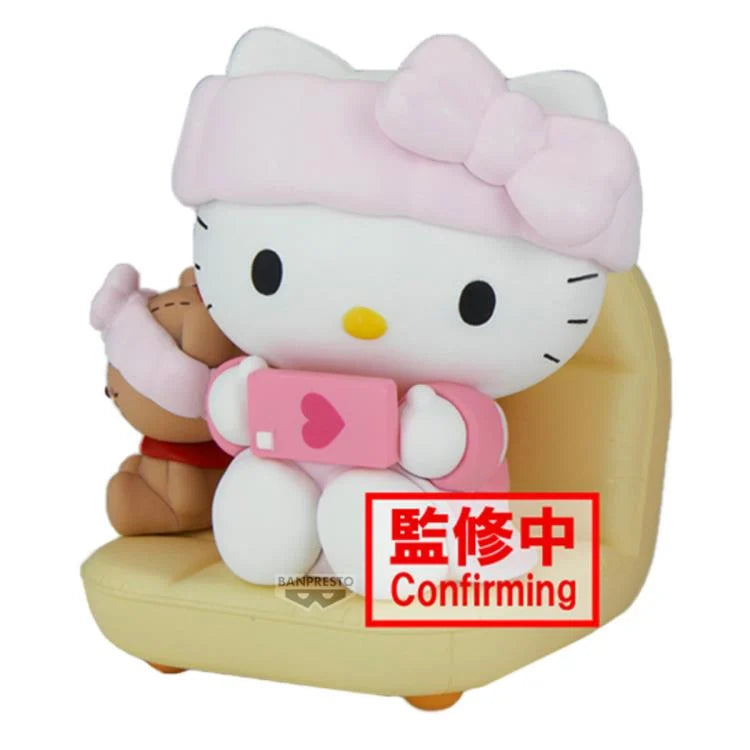 Sanrio characters Nakayoshi memories Relaxing Time at Home - Hello Kitty & My Melody - (A:Hello Kitty)